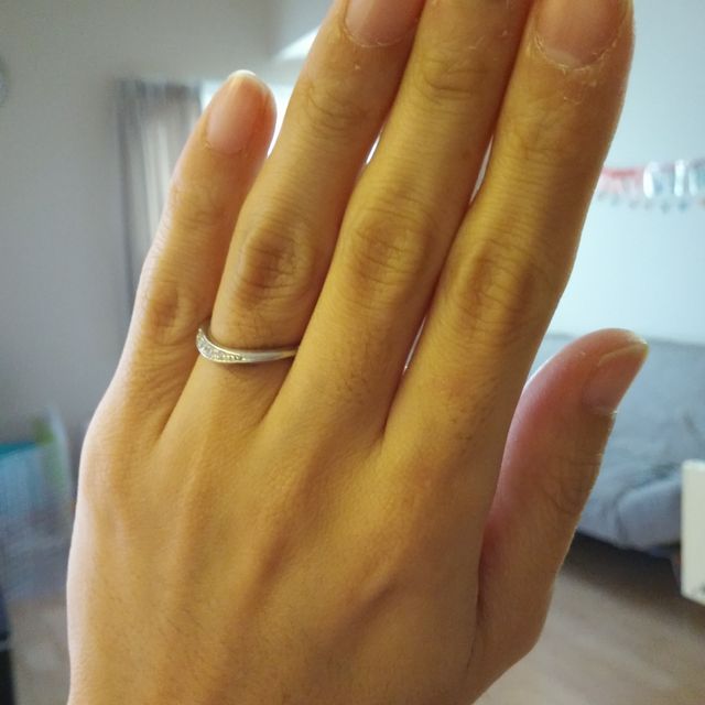 【アイプリモ(I-PRIMO)の口コミ】 結婚指輪は普段の生活でも付ける予定だったし、でも平凡なのは嫌だったし…