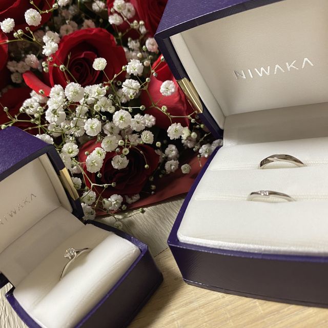 【俄(にわか)の口コミ】 結婚指輪は毎日つけるものだから、夫婦共に着け心地は重視しておりました…