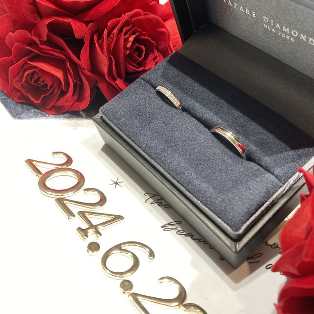 【ラザール ダイヤモンド(LAZARE DIAMOND)の口コミ】 複数の指輪を拝見して、一番気に入りました。他のショップと同価格帯で比…