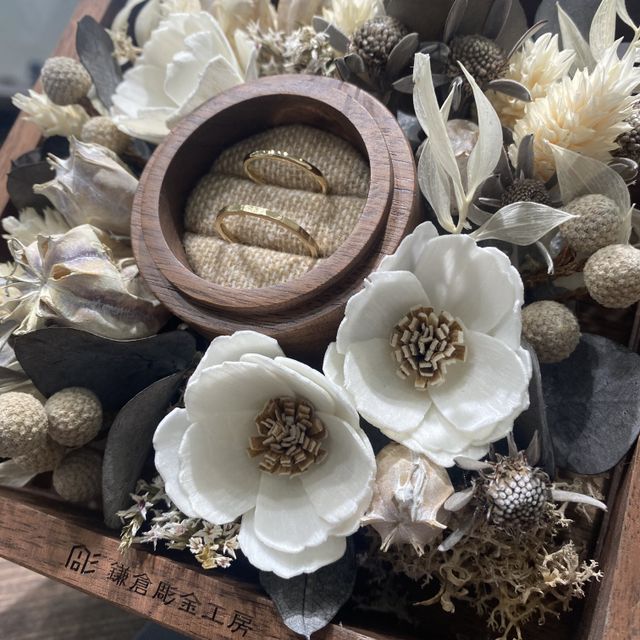 【鎌倉彫金工房の口コミ】 価格がそこまで高くなく好きなデザインを選べて、自分たちで作って思い出…