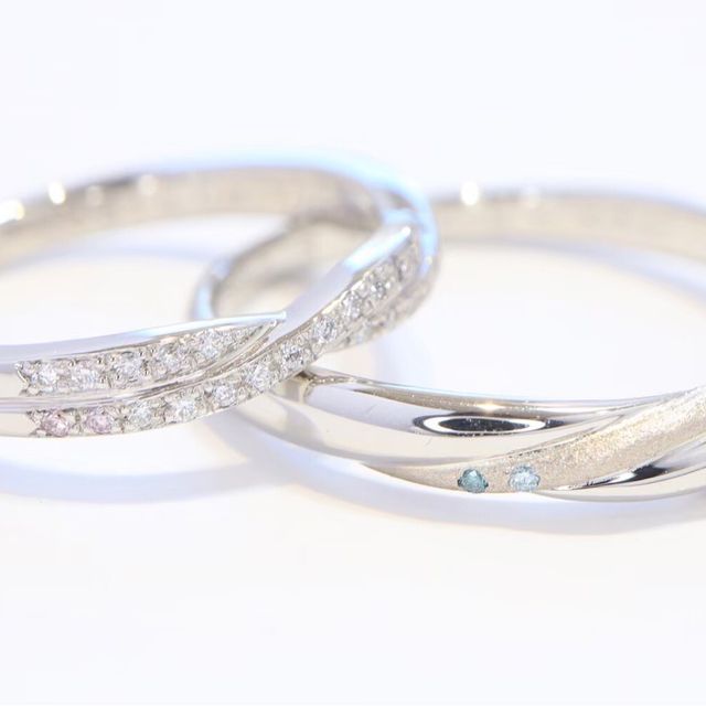 【LEGAN(レガン)の口コミ】 フルオーダーで自分のしたい形にできることと、ダイヤモンドを使っていて…