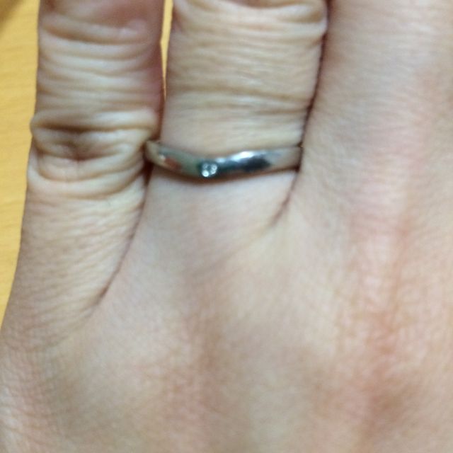 【カルティエ(Cartier)の口コミ】 何軒かまわっていましたが、私のイメージはシンプルで探してました。カル…