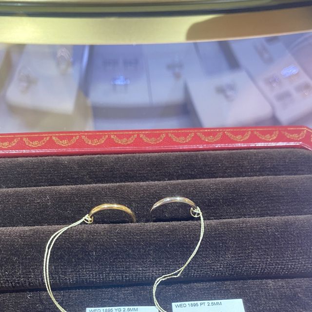 【カルティエ(Cartier)の口コミ】 憧れのカルティエでしたので、どの指輪も本当にかわいかったです。指輪以…