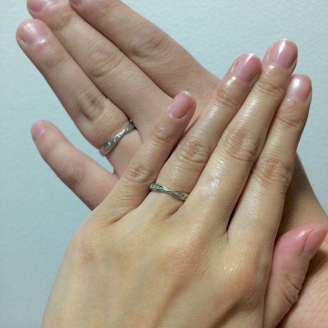 【JEWELRY  KAMATA(ジュエリーかまた)の口コミ】 いろんなお店を見て回ったけれど、ピンとくるデザインの指輪がなかなか見…