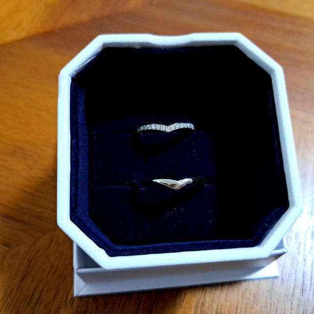 【4℃ BRIDAL(ヨンドシーブライダル)の口コミ】 着け心地とデザイン、アフターサービス、スタッフの方のご対応の素晴らし…