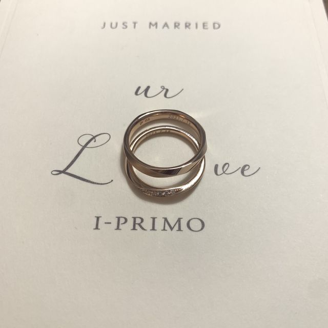 【アイプリモ(I-PRIMO)の口コミ】 ストレートではなくてウェーブデザインを探していました。ダイヤもついて…