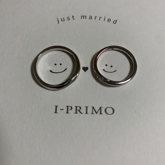 【アイプリモ(I-PRIMO)の口コミ】 ゼクシィフェスタで手にあった指輪を診断してくださいました。結婚の準備…