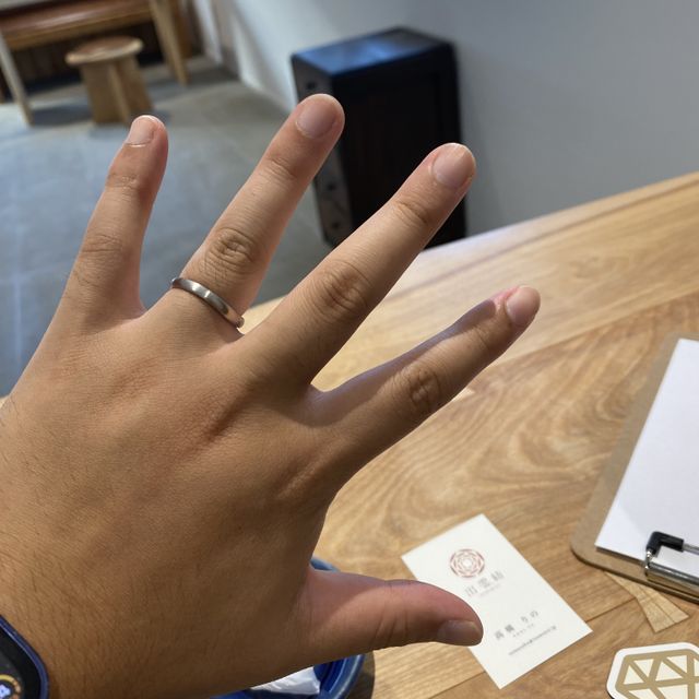 【出雲結(いずもゆい)の口コミ】 指輪のデザインとコンセプトが良くて共感したので指輪を決めました。デザ…