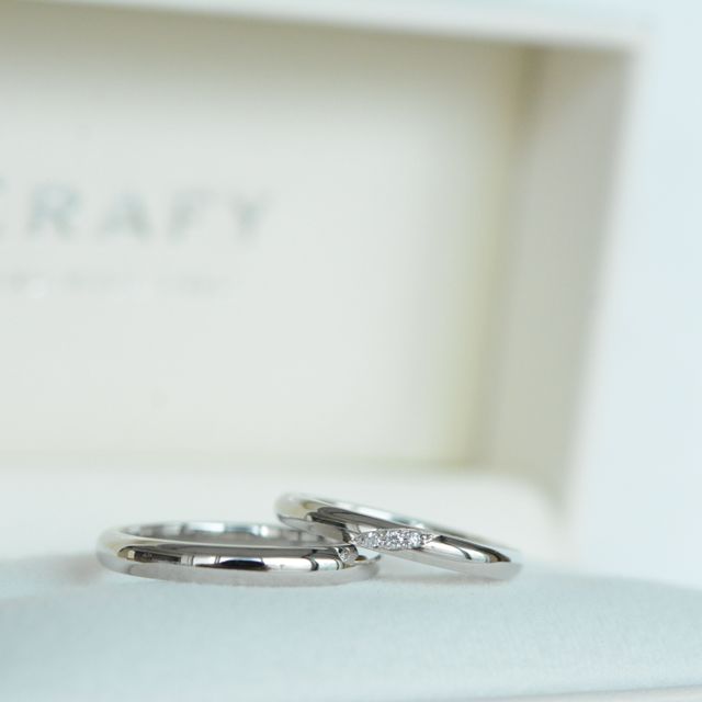 【CRAFY(クラフィ)の口コミ】 結婚指輪は手作りが良いなと思っていたので、CRAFYさんを選びました。CRAF…