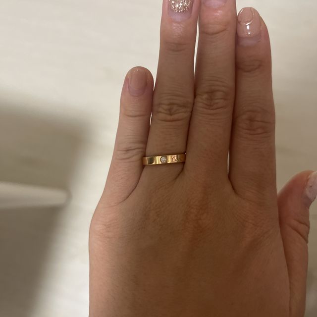 【カルティエ(Cartier)の口コミ】 カルティエで購入するということは決めており、予算内、ダイヤ付き、一般…