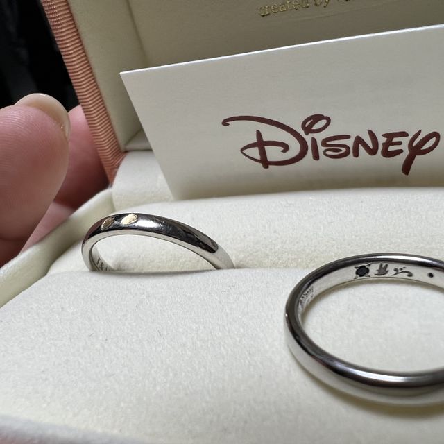 【ケイウノ ブライダル(K.UNO BRIDAL)の口コミ】 ディズニー・デザインの指輪にしたくて、インターネットで探してケイ・ウ…
