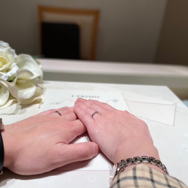 【アイプリモ(I-PRIMO)の口コミ】 ペアのものが良かったのですが、2人ともこれ！！って言うのが探せないまま…