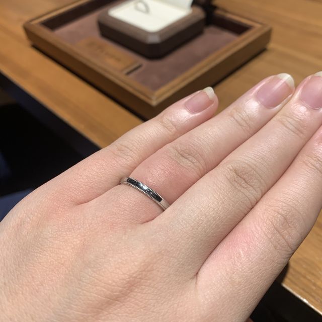 【TANZO.(鍛造指輪)の口コミ】 鍛造製法という作り方で、一般的な作り方の鋳造に比べて強度が高いところ…