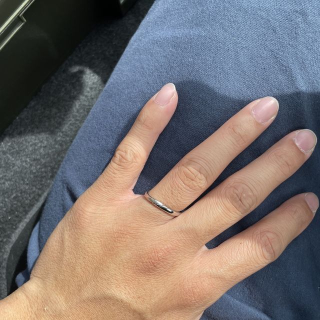 【アイプリモ(I-PRIMO)の口コミ】 手が大きい方で細めのリングだと女性ぽくなるので太めのリングを探してい…