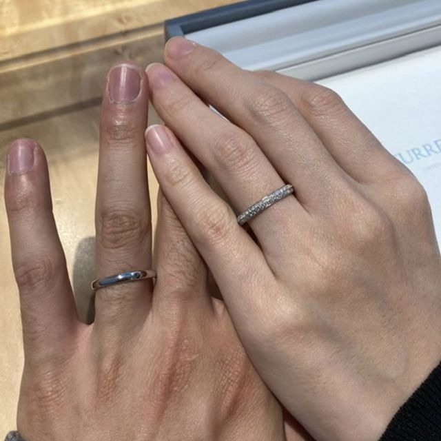 【【閉業】フラー・ジャコー(FURRER-JACOT)の口コミ】 指輪の素材が鍛造であるいうことが一番なポイントかと思います。デザイン…