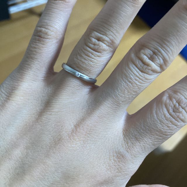 【PILOT BRIDAL(パイロットブライダル)の口コミ】 完全に接客してくれた方の営業力に負けました！こちらの好みをうまいこと…