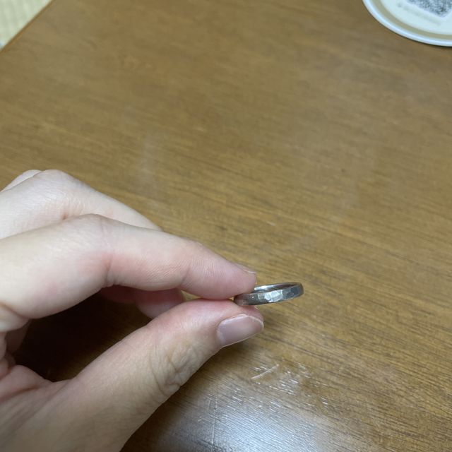 【garden(ガーデン)の口コミ】 グラムで価格が変わります。お手頃な価格で出来ました。
槌目模様を付けら…