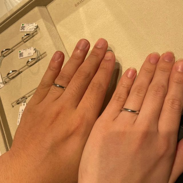 【和光ブライダルブティックギンザの口コミ】 和光の持つブランドイメージを余すことなく指輪に落としこんだデザインが…