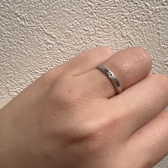 【FISCHER(フィッシャー)の口コミ】 金属アレルギーが少しあるため、99%プラチナの素材であること、独自の鍛造…