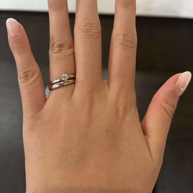 【雅-miyabi- の口コミ】 指輪じたいは、種類がとても多いわけではないですが、何度でも指輪を試着…