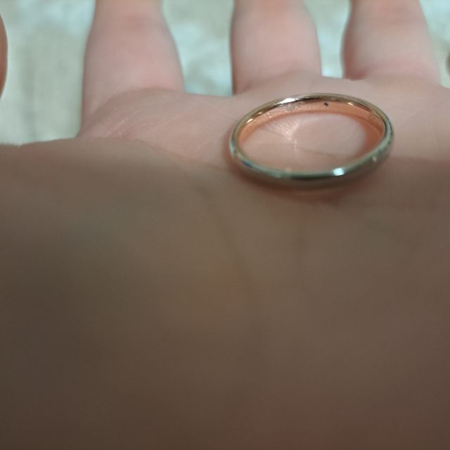 【ケイウノ ブライダル(K.UNO BRIDAL)の口コミ】 接客中はあらゆるパターンを紹介していただきました。イニシャルの刻印は…