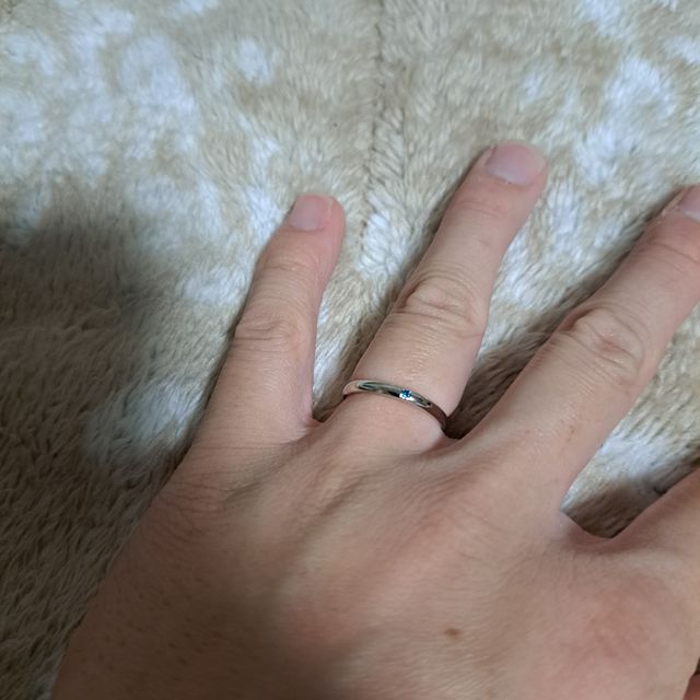 【ケイウノ ブライダル(K.UNO BRIDAL)の口コミ】 接客中はあらゆるパターンを紹介していただきました。イニシャルの刻印は…