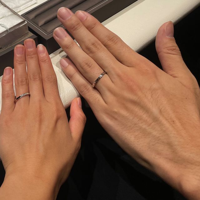 【アイプリモ(I-PRIMO)の口コミ】 指輪のデザインも豊富で、好きな加工ができ、2人だけの指輪を作ることがで…