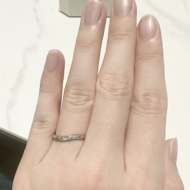 【TRECENTI(トレセンテ)の口コミ】 指輪を購入するにあたりリサーチをしたところ圧倒的に着け心地が良いと評…