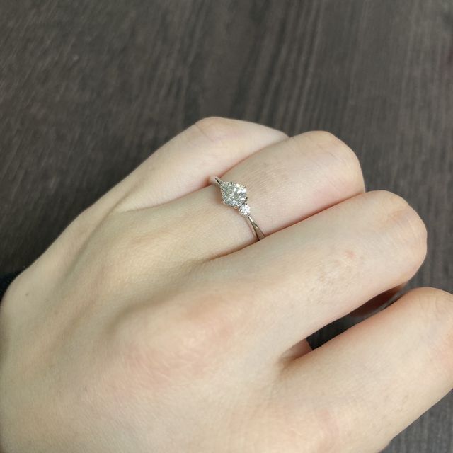 【garden(ガーデン)の口コミ】 ダイヤは他で用意していたので持ち込みOKで土台だけ好きなデザインを選べ…