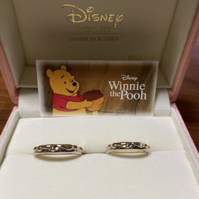 【ケイウノ ブライダル(K.UNO BRIDAL)の口コミ】 わたしがディズニーが好きで、彼もその影響を受けて初めてパークで買った…