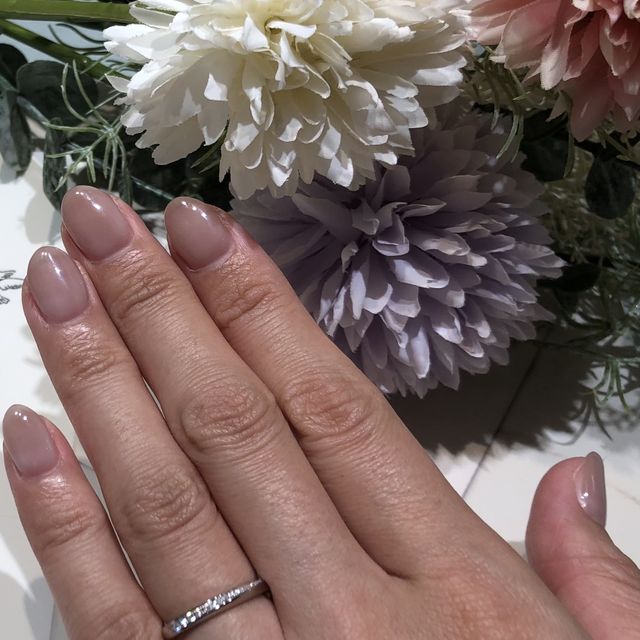 【アイプリモ(I-PRIMO)の口コミ】 自分の好みの指輪を先に探していましたが、そのペアになる旦那さんの指輪…