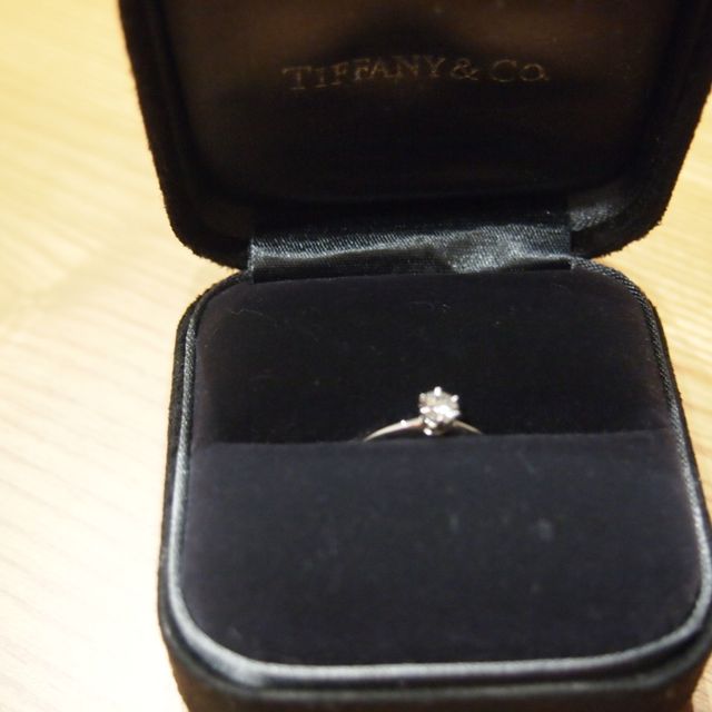 【ティファニー(Tiffany & Co.)の口コミ】 ティファニーの指輪が大好きで日頃からつけているのを彼が見てくれていて…