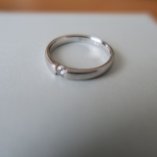 【TASAKI(タサキ)の口コミ】 １粒ダイヤの結婚指輪と決めていました。さまざまなブランドの指輪を試着…