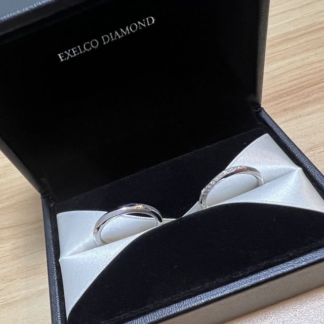 【エクセルコダイヤモンド(EXELCO DIAMOND)の口コミ】 着け心地がよく普段使いも特別な日でもどちらでも使えるデザインであり他…