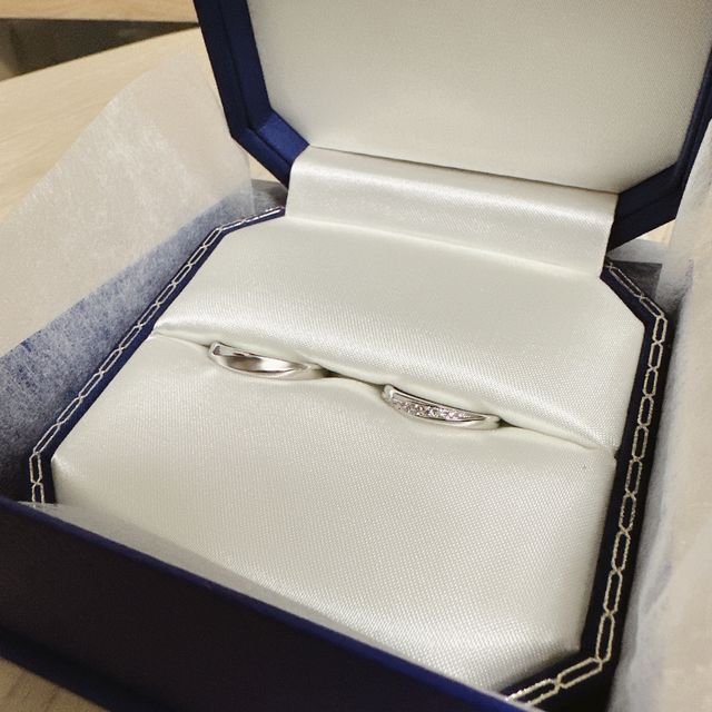 【ヴァンドーム青山(VENDOME AOYAMA)の口コミ】 指輪のデザインがどれも上品でダイヤの輝きが綺麗だったから。別ブランド…