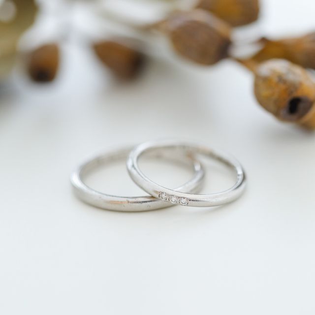 【BIJOUPIKO(ビジュピコ)の口コミ】 とにかくシンプルなものがいいと思っていました！リングはストレート一択…