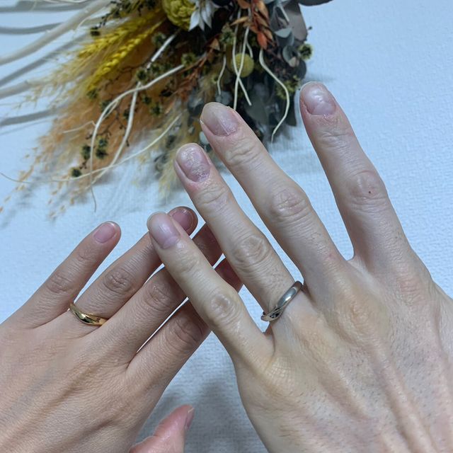 【N.Y.NIWAKA(ニューヨークニワカ)の口コミ】 初桜(初心を思い出す)という、指輪の意味がとても気に入りました!　二人で…