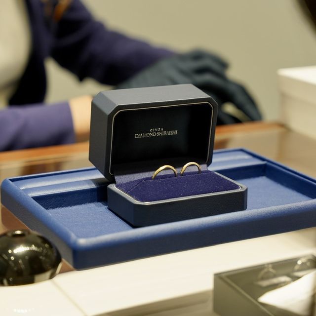 【銀座ダイヤモンドシライシの口コミ】 Starryのデザインを活かしてダイヤモンドポイントという加工をしてもらい…