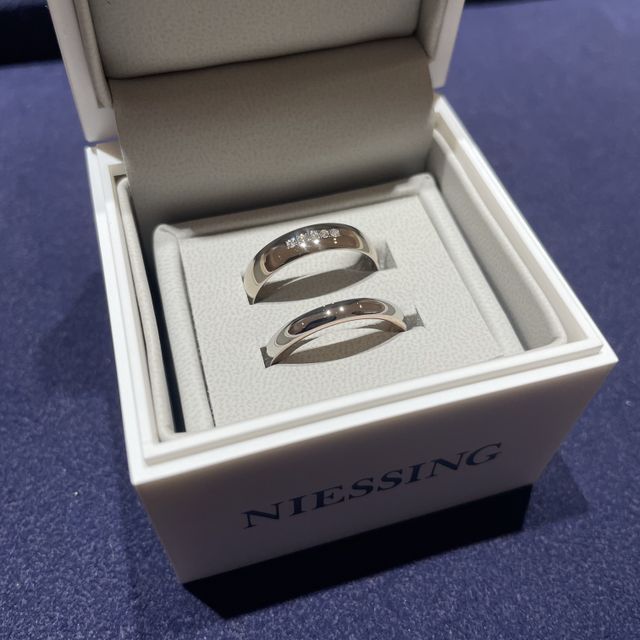 【NIESSING(ニーシング)の口コミ】 指輪のデザインと着け心地。職人さんが一つ一つ丁寧に作っていることに感…