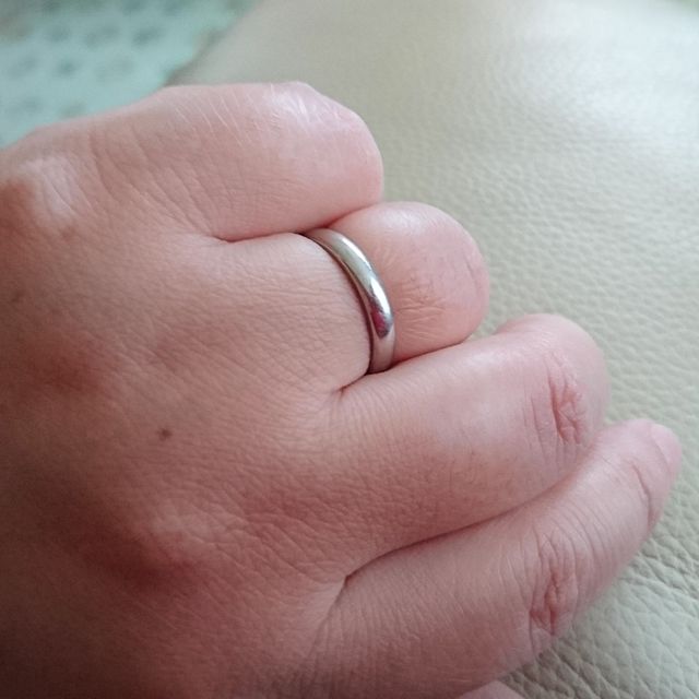【ティファニー(Tiffany & Co.)の口コミ】 昔からあるブランドのティファニーで、どうしても結婚指輪が欲しかったの…