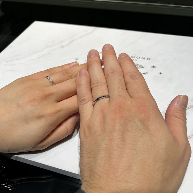 【ラザール ダイヤモンド(LAZARE DIAMOND)の口コミ】 見学したブランドの中でダイヤモンドの品質がいいとことデザインが気に入…