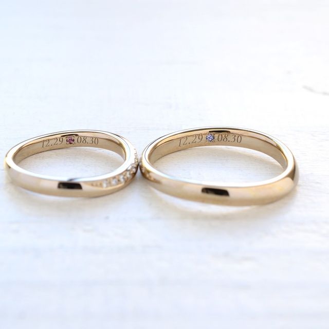 【湘南彫金工房 andfuseの口コミ】 作ってる時間も楽しめて、世界に一つだけの2人だけの思い出が詰まった指輪…
