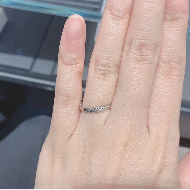 【銀座ダイヤモンドシライシの口コミ】 結婚指輪は欲しいな〜というざっくりしたイメージで来店しましたが、自分…