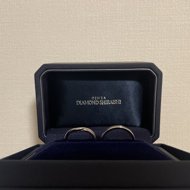 【銀座ダイヤモンドシライシの口コミ】 長く使うので、付け心地がよくシンプルなものを探していました。また、婚…
