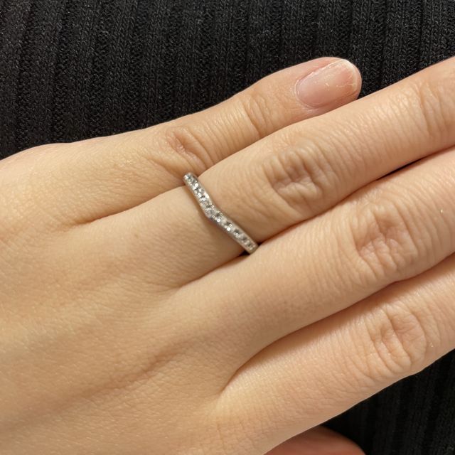 【銀座ダイヤモンドシライシの口コミ】 デザインが良かったことと、アフターサービスが永久でお店来店時に何度で…