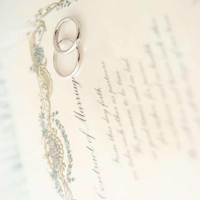 【ティファニー(Tiffany & Co.)の口コミ】 昔からティファニーの結婚指輪に憧れが
ありました。彼に話すとじゃあ
テ…