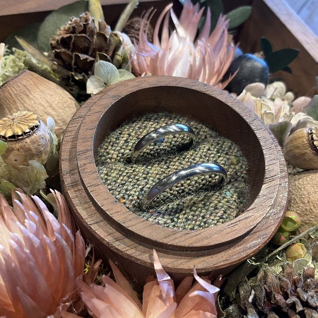 【鎌倉彫金工房の口コミ】 シンプルな指輪がよくプラチナ900で素材もしっかりしていて店舗で売られて…