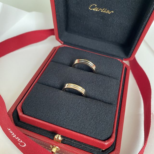【カルティエ(Cartier)の口コミ】 40代カップルなので華奢過ぎず、人とあまり被らないもので、分かる人には…