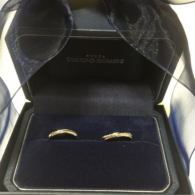 【銀座ダイヤモンドシライシの口コミ】 日頃から着用希望だったので、あまり大きな石がついてるリングは困ると思…