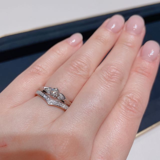 【ショーメ(CHAUMET)の口コミ】 新作のセレナードとVラインのジョゼフィーヌはとてもピッタリ合います♡リ…